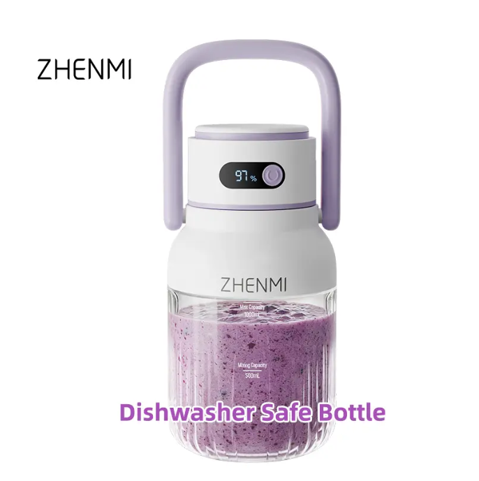 USB Rechargeable Cordless Blender 33oz | BPA-Free, Ice Crushing Personal Blender for Smoothies, Shakes & Healthy Drinks